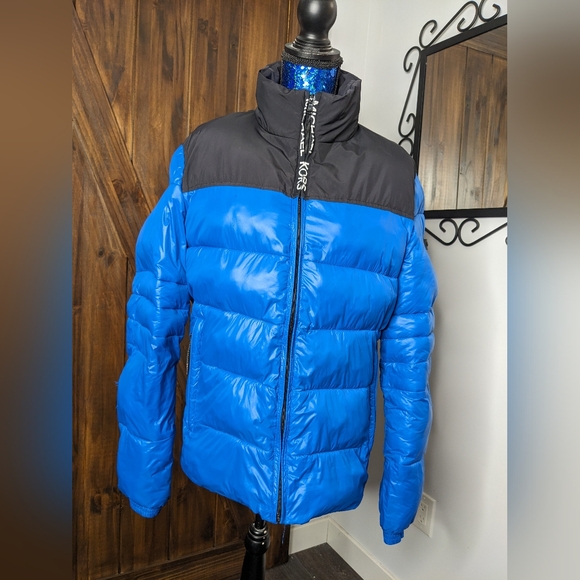 Michael Kors Other - Blue Michael Kors bomber length ski jacket medium